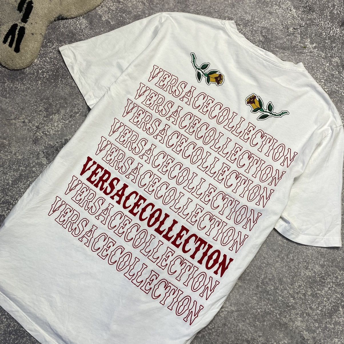 Designer Luxury Versace Collection Big Logo Rare designer tee Size US L / EU 52-54 / 3 - 12 Thumbnail