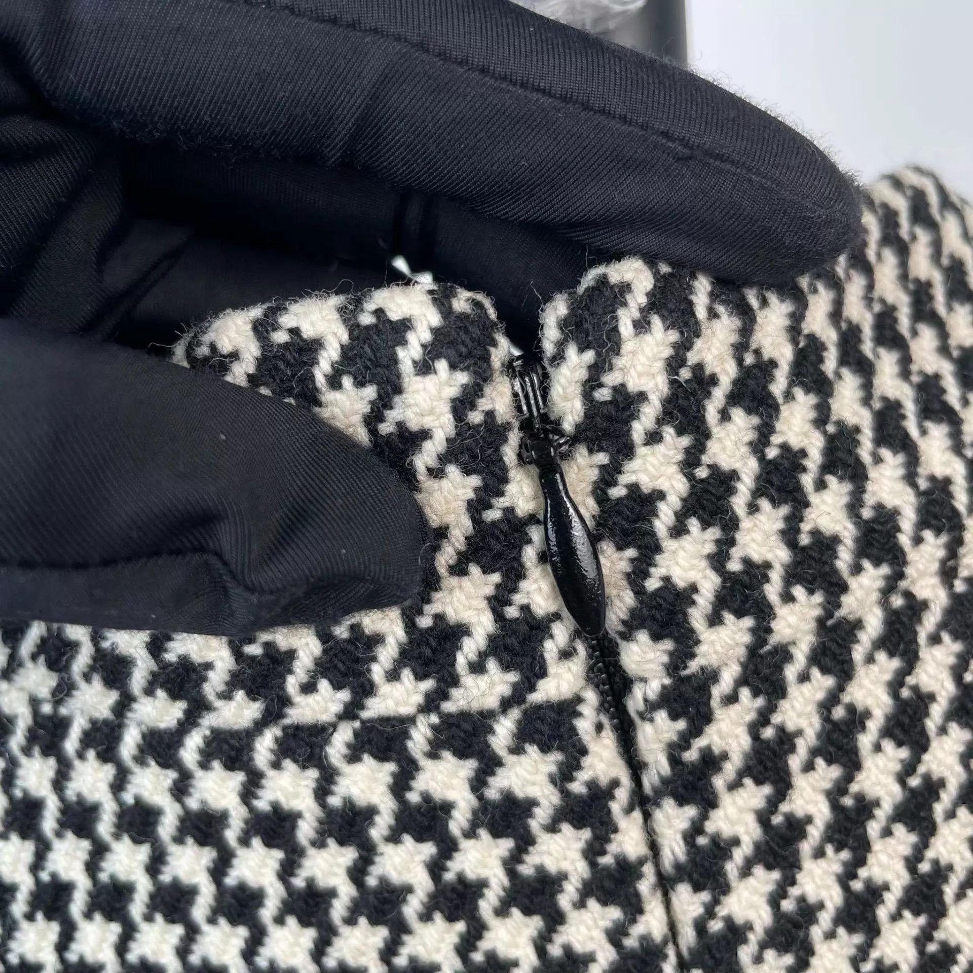 Dior Dior houndstooth sleeveless dress black & white 34 Size XS / US 0-2 / IT 36-38 - 6 Thumbnail