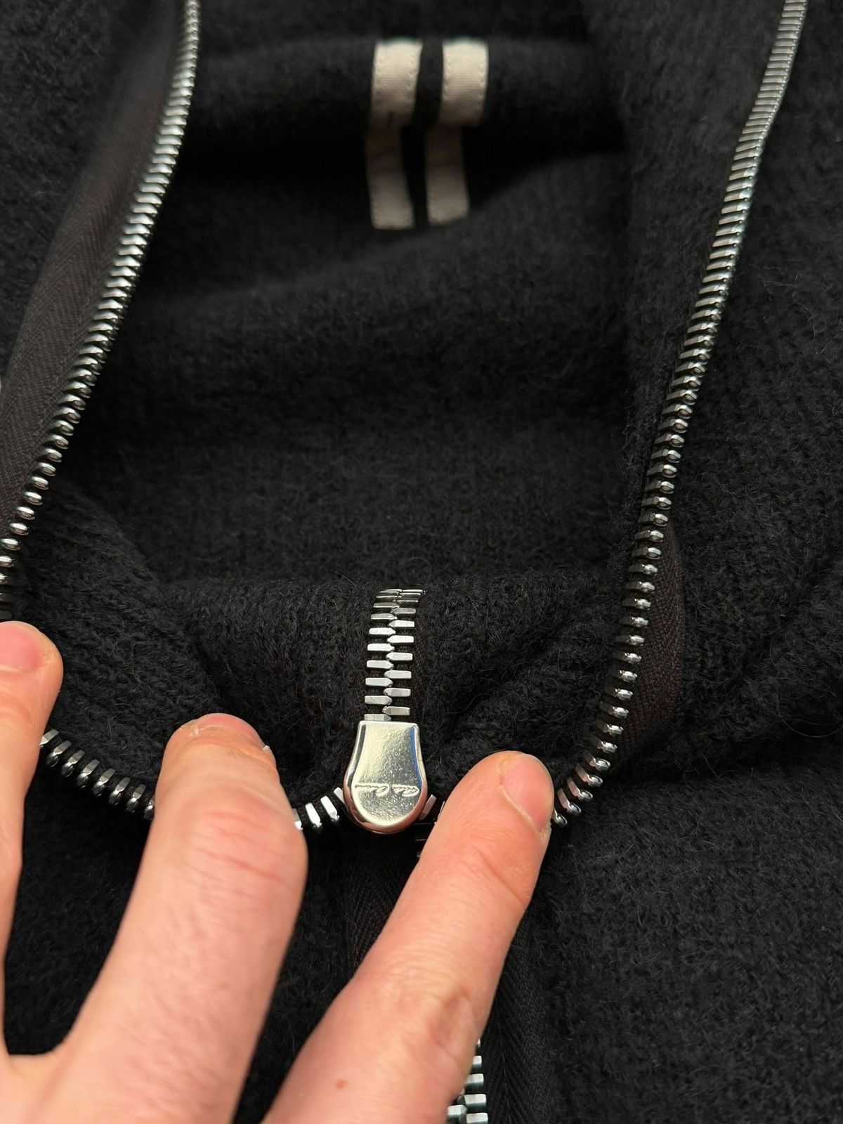 Rick Owens $3,800 2025 Concordians ALPACA Big Gimp Zip Hoodie Size US M / EU 48-50 / 2 - 15 Thumbnail