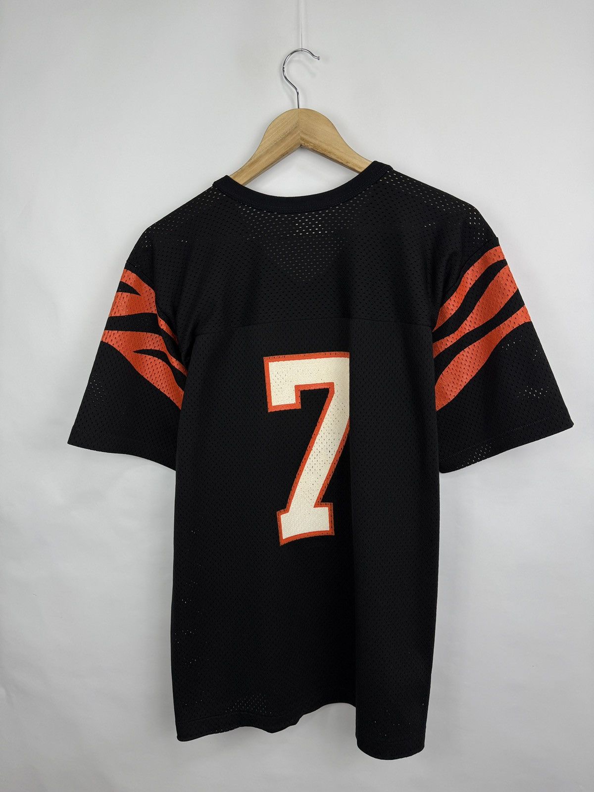 NFL 🏈🇺🇸 Vintage 80s Rawlings NFL Football Jersey #7 Made in USA Size US L / EU 52-54 / 3 - 9 Thumbnail
