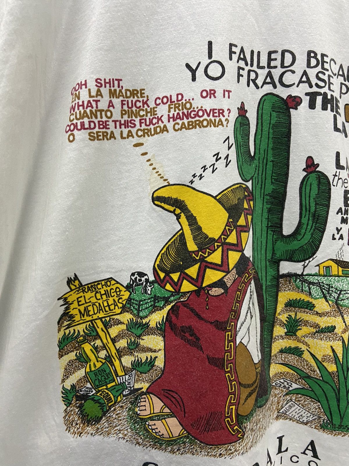 Vintage VINTAGE CHAPALA JALISCO MEXICO TEE SHIRT Size US XL / EU 56 / 4 - 4 Thumbnail