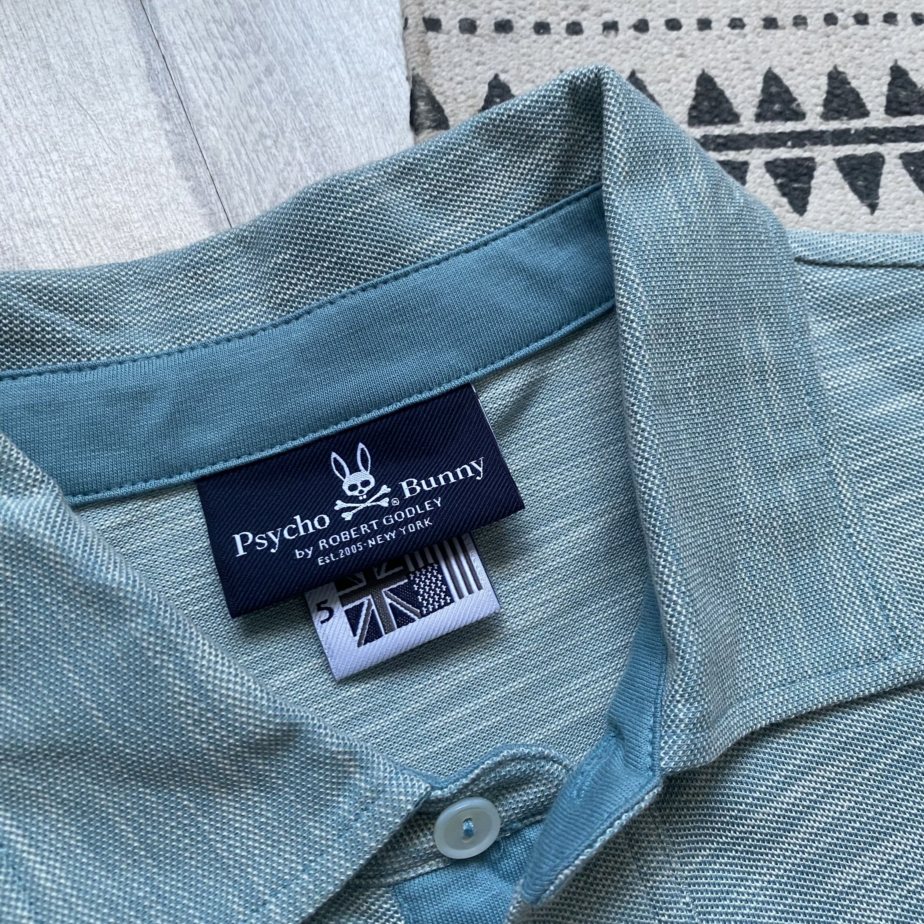 Psycho Bunny 🐰Luxury Psyho Bunny polo shirt t-shirt Ralph Lauren style Size US L / EU 52-54 / 3 - 5 Thumbnail