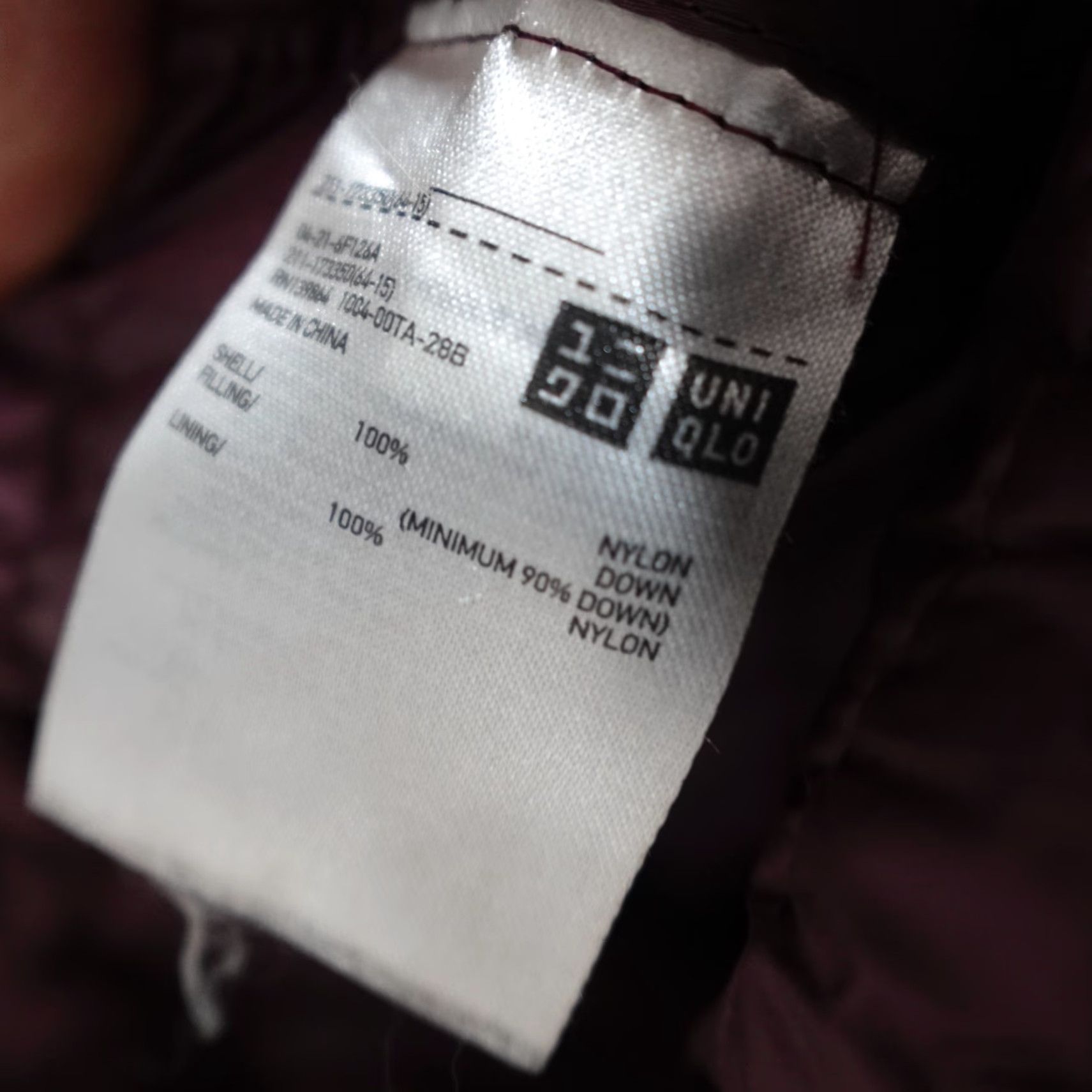 Uniqlo Uniqlo Womens Jacket Medium Red Burgundy Zip Down Filled Puffer Size M / US 6-8 / IT 42-44 - 6 Thumbnail