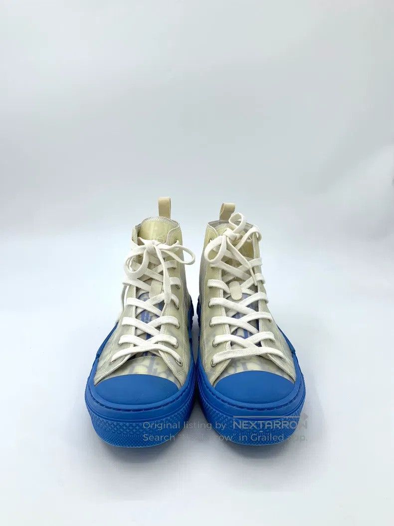 Dior Dior Colour-matched logo printed lacing casual high-top sh Size US 10 / EU 43 - 3 Thumbnail