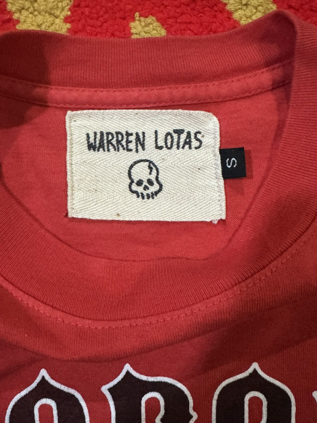 Warren Lotas Warren Lotas Unforgiven Tee Red Small Size US S / EU 44-46 / 1 - 3 Thumbnail