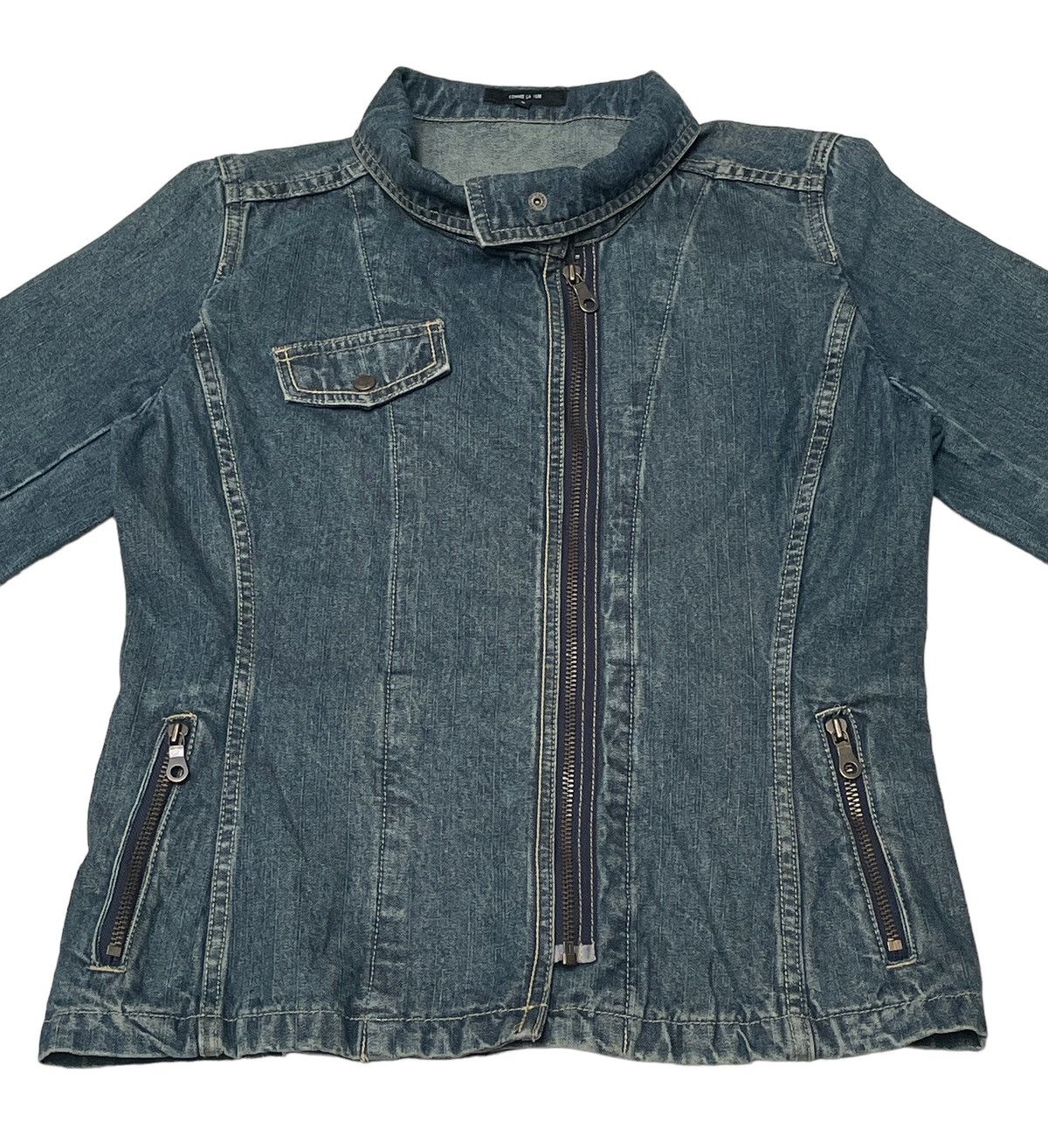 Comme Ca Ism Vintage Japanese Brand Comme Ca Ism Denim Jacket 1990s Size US S / EU 44-46 / 1 - 3 Thumbnail