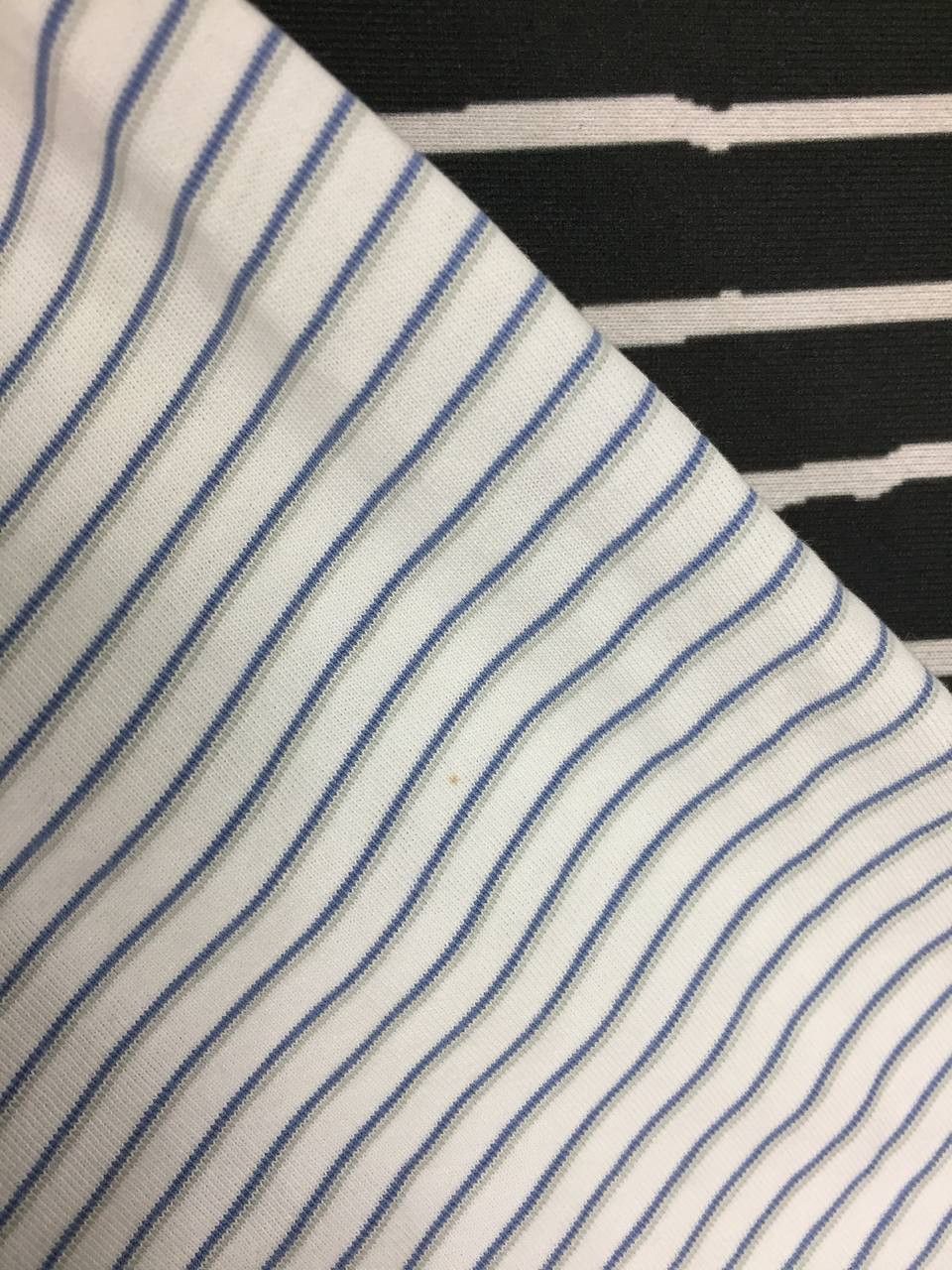 MCM Vtg MCM Modern Creation München Légère Striped Tee Size US XL / EU 56 / 4 - 9 Thumbnail