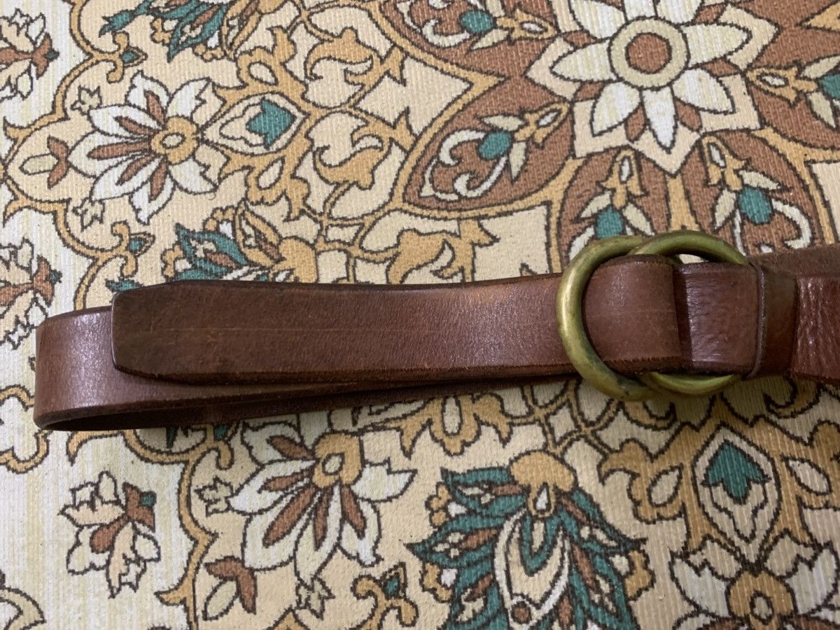 Polo Ralph Lauren POLO RALPH LAUREN LEATHER BELTS O-RING DOUBLE Size ONE SIZE - 4 Thumbnail
