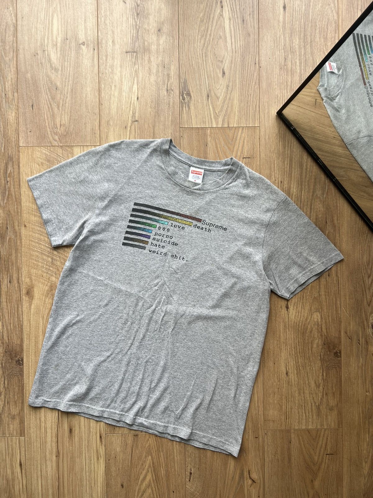 Supreme SUPREME DEATH LOVE $ WEIRD SHIT TEE Y2K VINTAGE Size US M / EU 48-50 / 2 - 1 Thumbnail