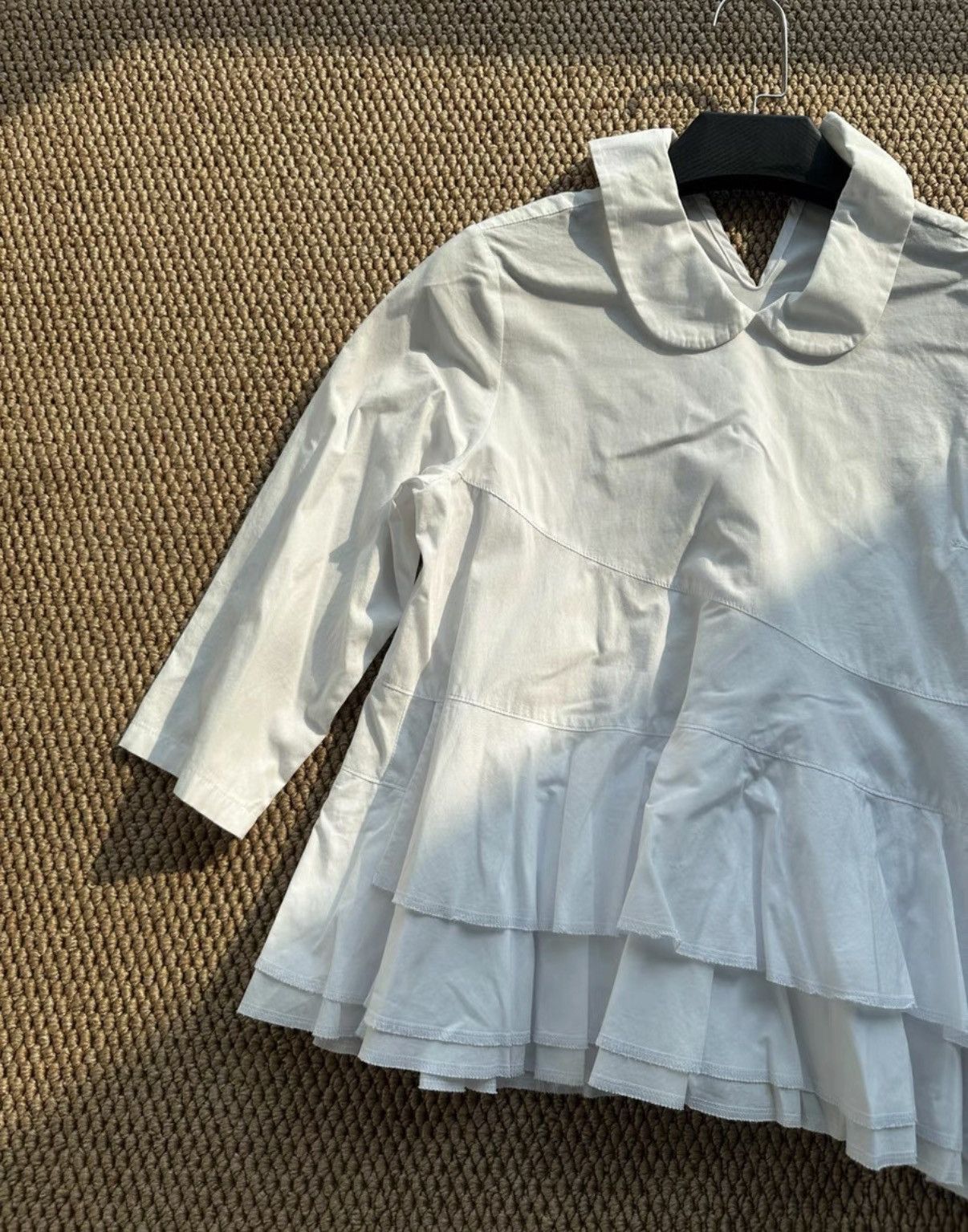 Comme des Garcons Comme des Garçons Ruffle Peter Pan Collar Shirt K23 Size S / US 4 / IT 40 - 2 Thumbnail
