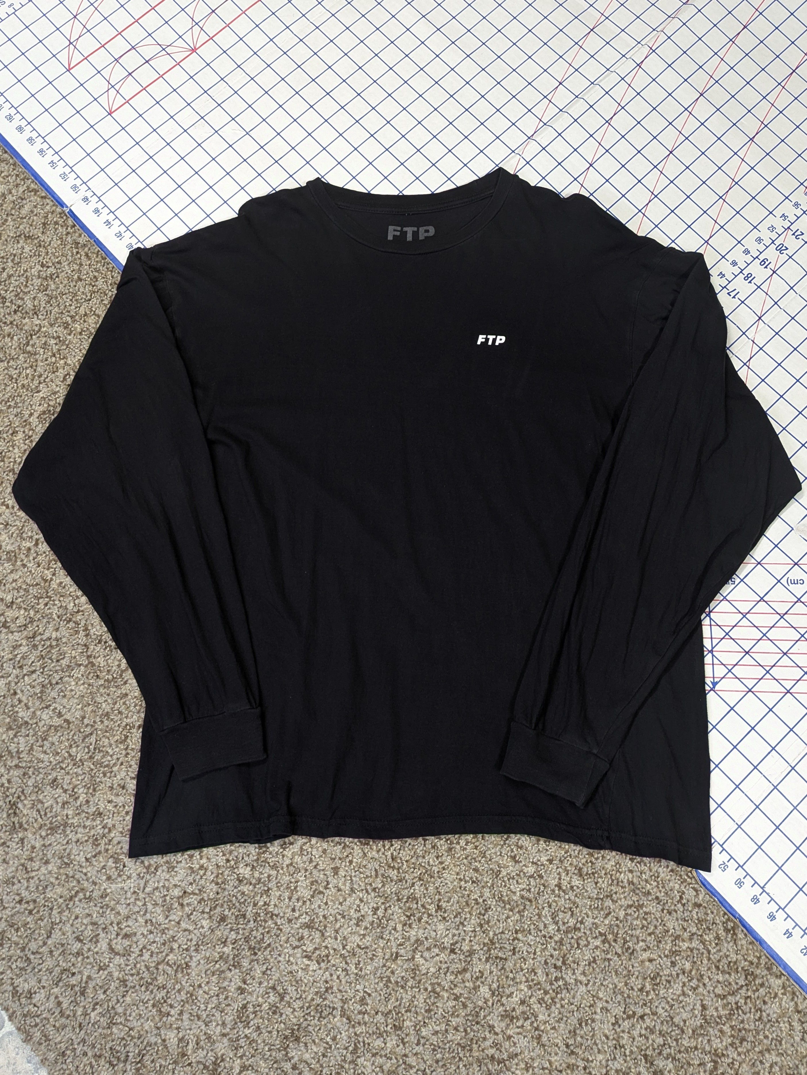 Fuck The Population FTP long sleeve everyday essential black t shirt Size US L / EU 52-54 / 3 - 2 Thumbnail