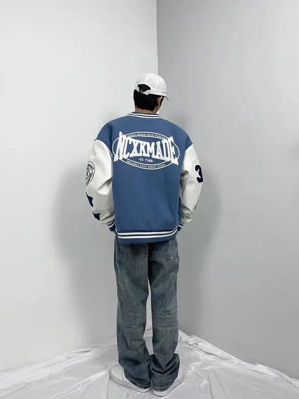 Japanese Brand Vintage street inked washed and distressed baggy jeans Size US 34 / EU 50 - 6 Thumbnail
