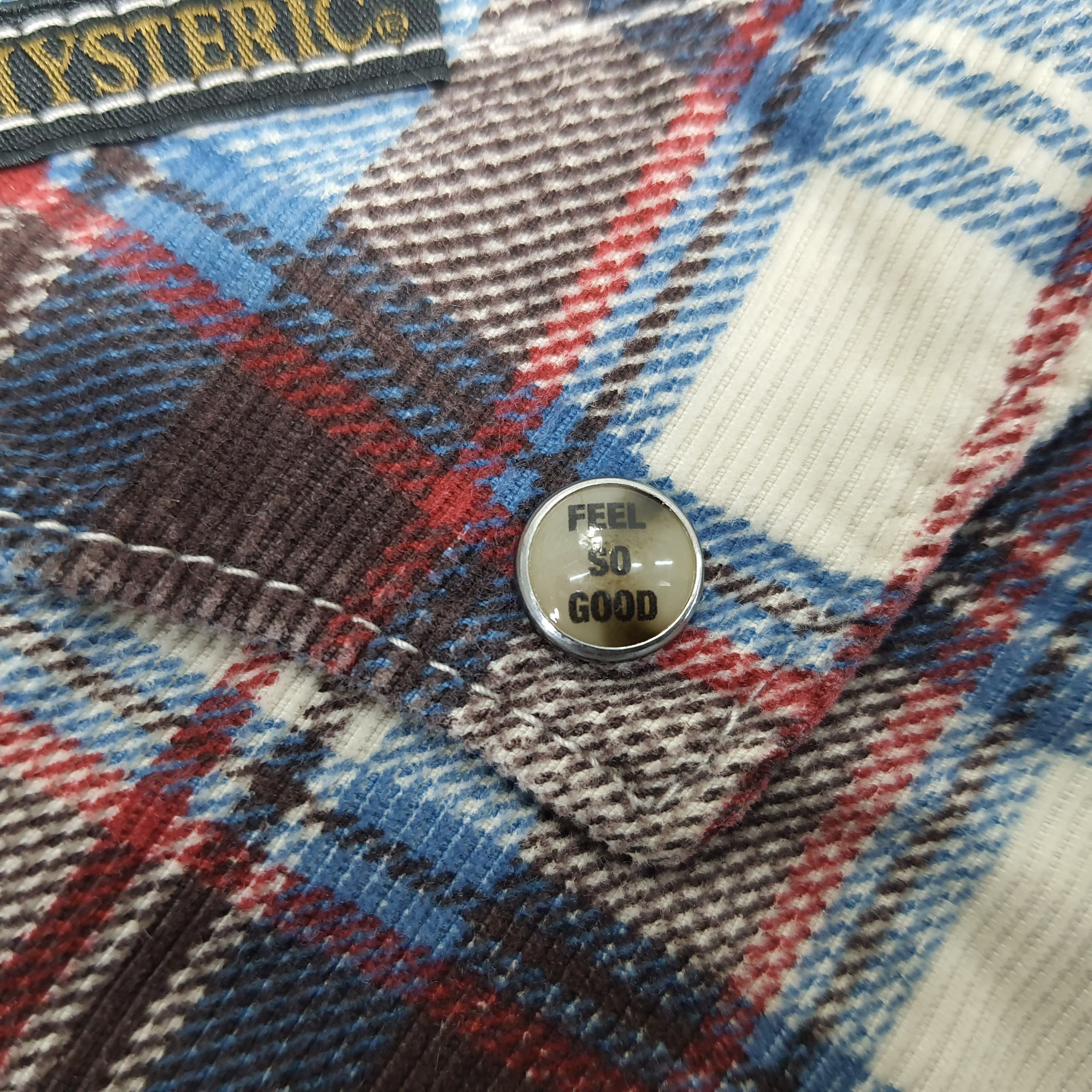 Hysteric Glamour × Japanese Brand Vintage Hysteric Glamour Button Up Custom Logo Shirts Size US M / EU 48-50 / 2 - 8 Thumbnail