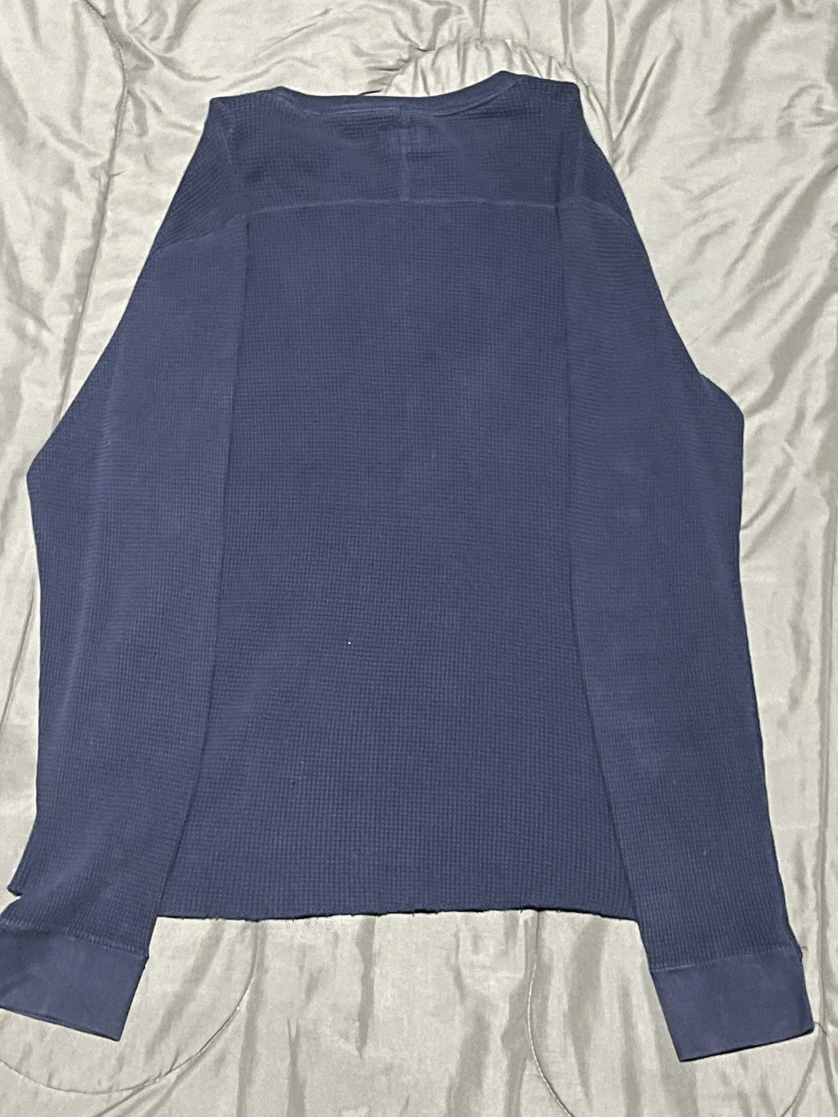Lucky Brand Navy / Dark Blue Lucky Brand Thermal LongSleeve Shirt Size US XL / EU 56 / 4 - 4 Thumbnail
