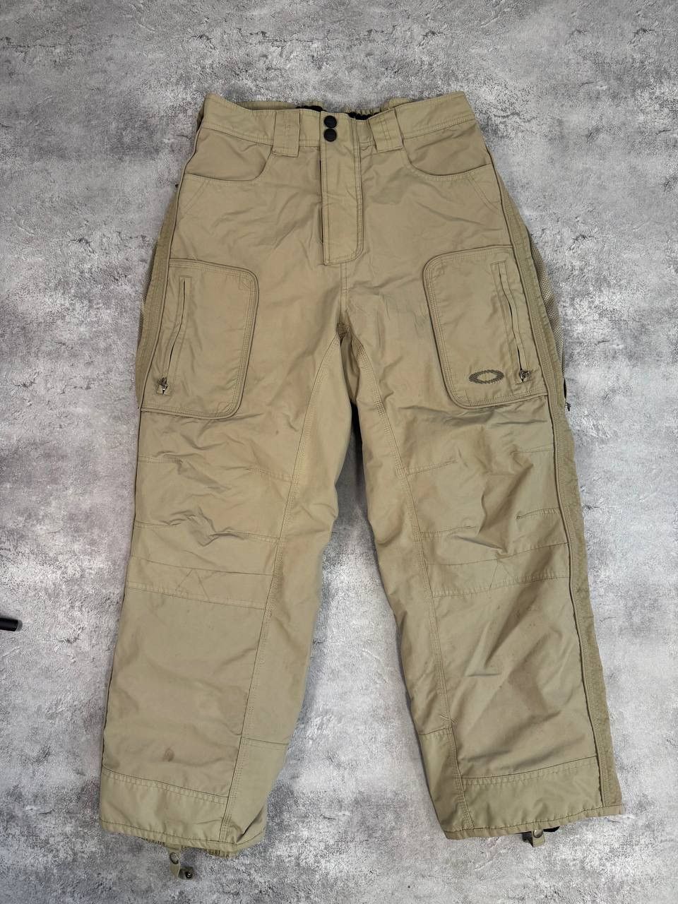 Oakley Oakley Software Cargo Pants Beige Techwear Y2K Multi Pocket Size US 34 / EU 50 - 1 Thumbnail