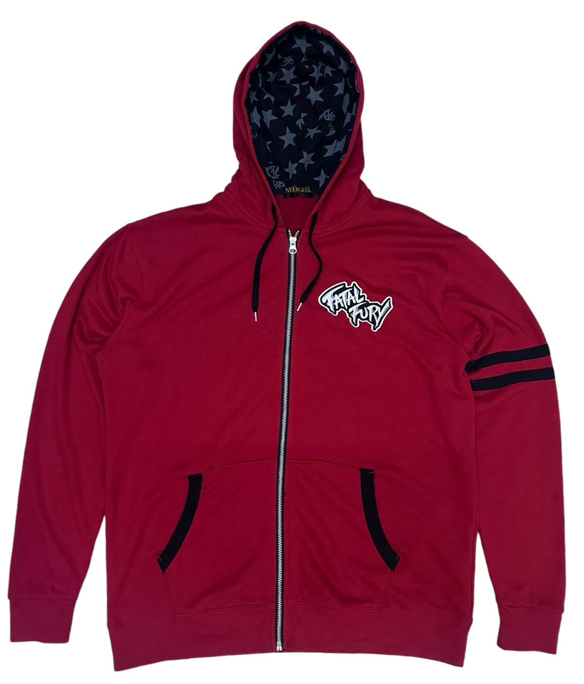 Anime × Japanese Brand × Nintendo RARE ‼️ VINTAGE TERRY BOGARD FATAL FURY VIDEO GAME HOODIE Size US M / EU 48-50 / 2 - 3 Thumbnail