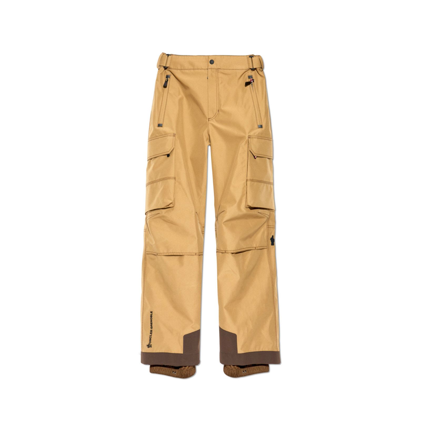 Moncler Grenoble MONCLER GRENOBLE Beige Polyester High Performance Trousers N Size US 36 / EU 52 - 1 Preview