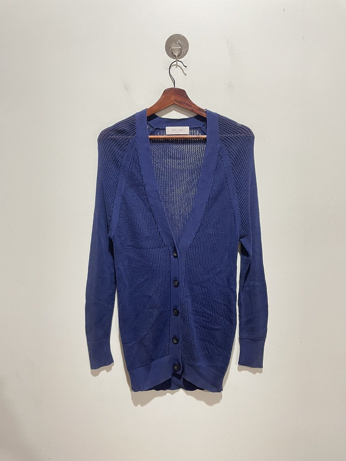 Paul Smith Paul Smith Mesh Cardigan Size US M / EU 48-50 / 2 - 1 Thumbnail