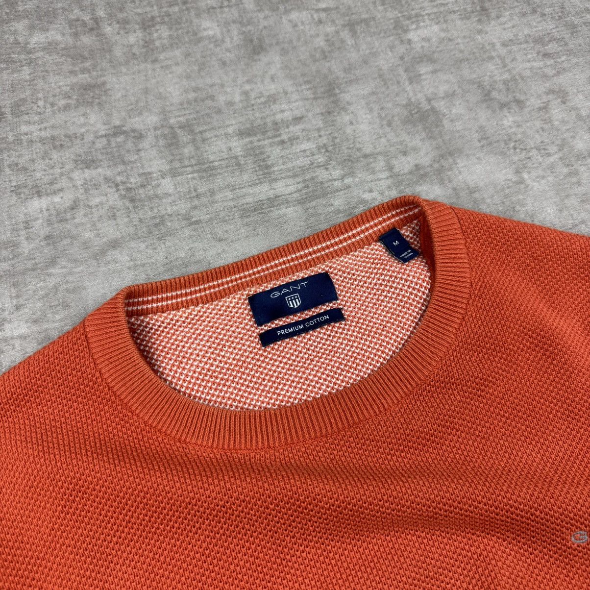Gant GANT Orange Sweater Size US L / EU 52-54 / 3 - 5 Thumbnail