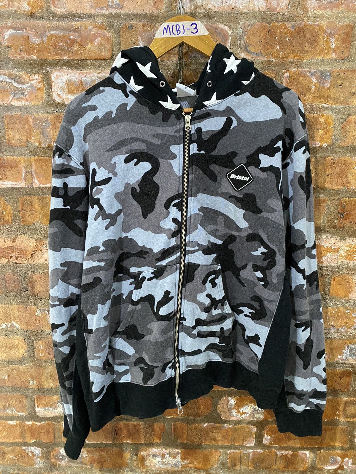 F.C.R.B × Japanese Brand × Sophnet. 2000s FCRD Sophet camo and start zippup hoodie Size US M / EU 48-50 / 2 - 2 Thumbnail