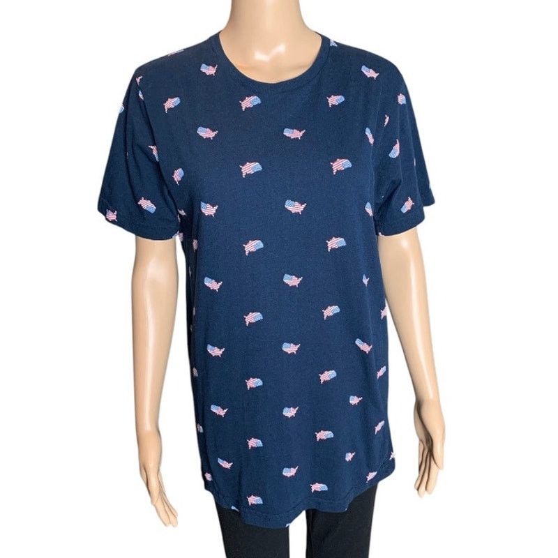 Aeropostale Aeropostale Mens Size Medium Patriotic T-Shirt American Flag Size US M / EU 48-50 / 2 - 6 Thumbnail