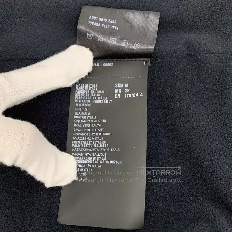 Prada Prada Black stand-up collar zipper long-sleeved slim jacke Size US M / EU 48-50 / 2 - 7 Thumbnail