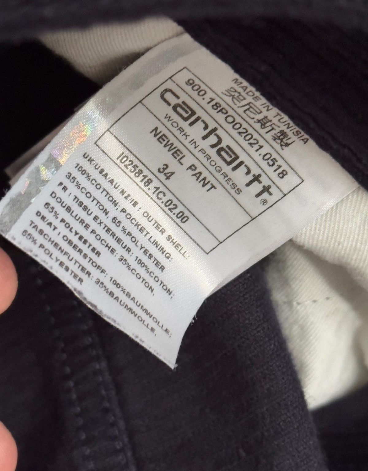Carhartt × Carhartt Wip Carhartt Size US 34 / EU 50 - 4 Thumbnail