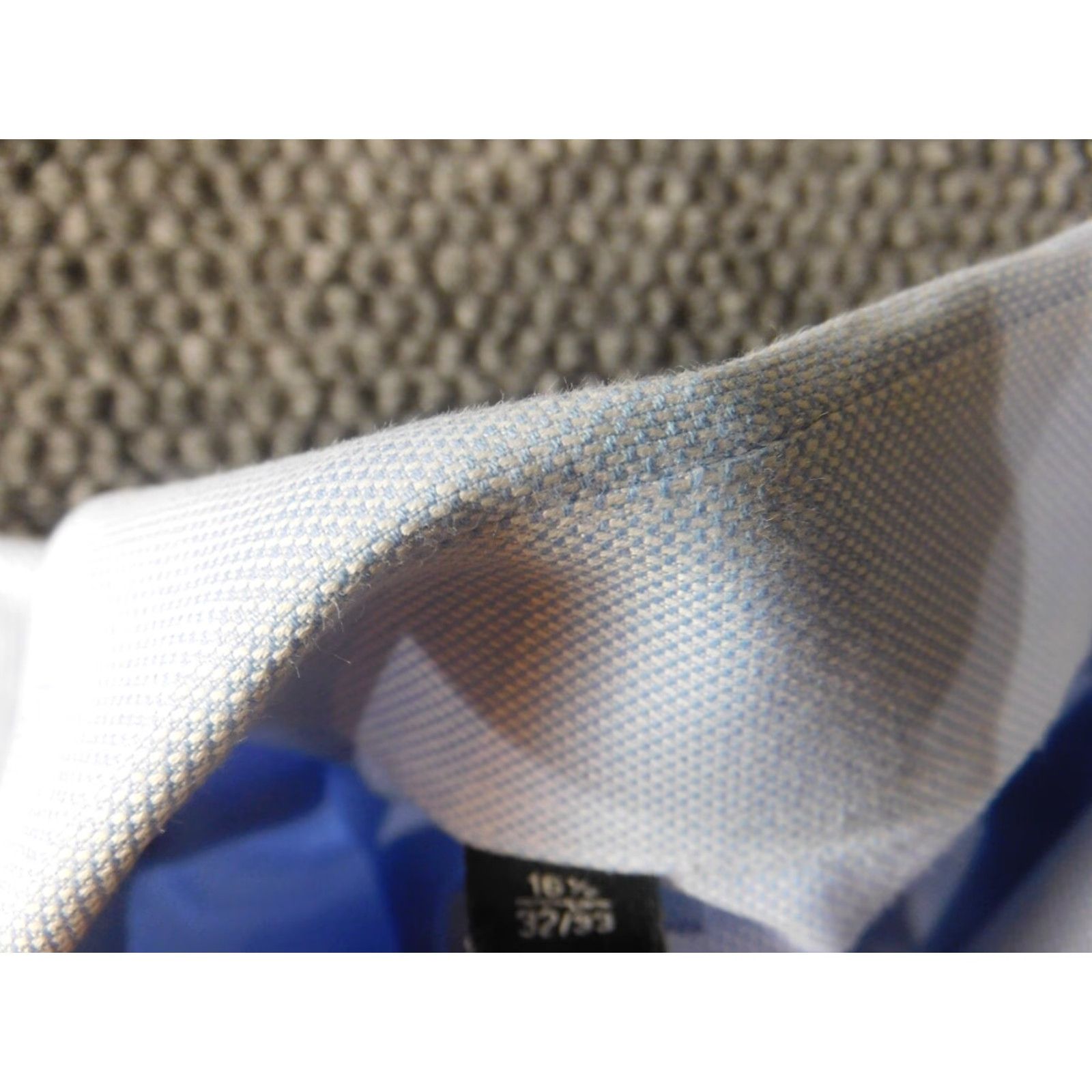 David Donahue David Donahue Dress Shirt Mens 16.5 Blue Cotton Classic Regular Long Sleeve Button-Down Collared Breathable Non-Iron Casual Vintage No N/A Size US XL / EU 56 / 4 - 6 Thumbnail
