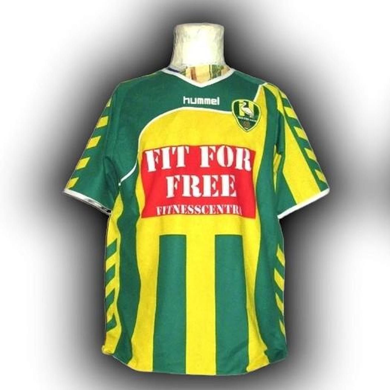Hummel Ado Den Haag La Haye Netherlands 2009 2010 Home Shirt Jersey Size US XL / EU 56 / 4 - 1 Thumbnail
