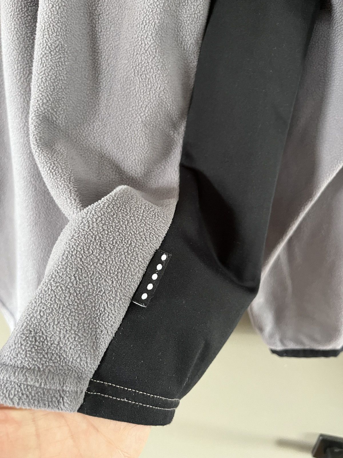 Nike × Vintage Nike Vintage Gray Fleece 1/3 Sweatshirt Size US S / EU 44-46 / 1 - 7 Thumbnail
