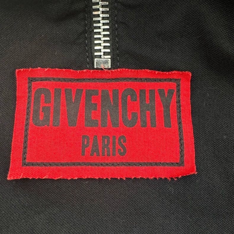 Givenchy Givenchy Black Patch Logo Half-Zippered Jacket Size M Size US M / EU 48-50 / 2 - 6 Thumbnail