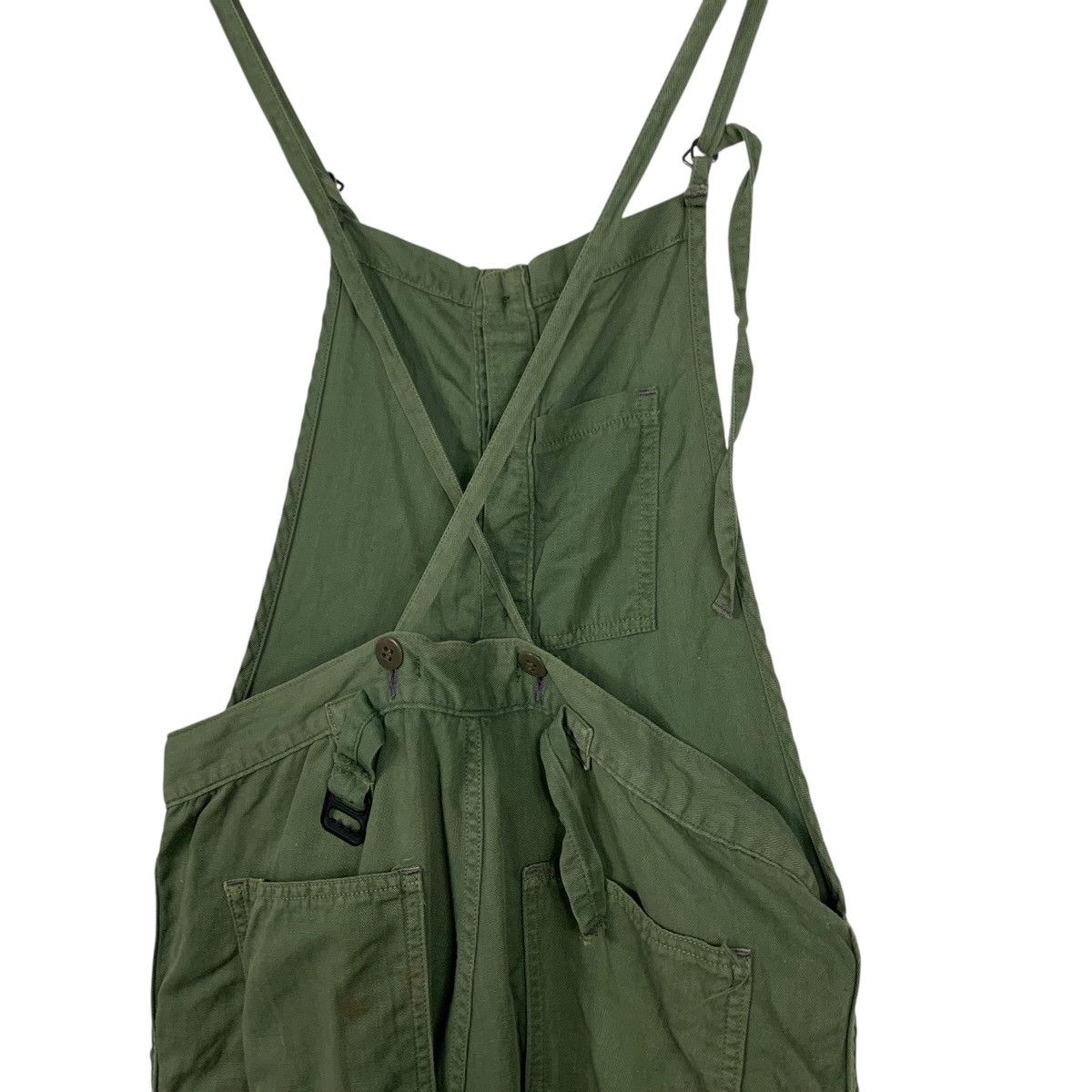 Johnbull JOHNBULL Work Green Sleeveless Jumpsuit W34 #1924-C84 Size US 34 / EU 50 - 13 Thumbnail