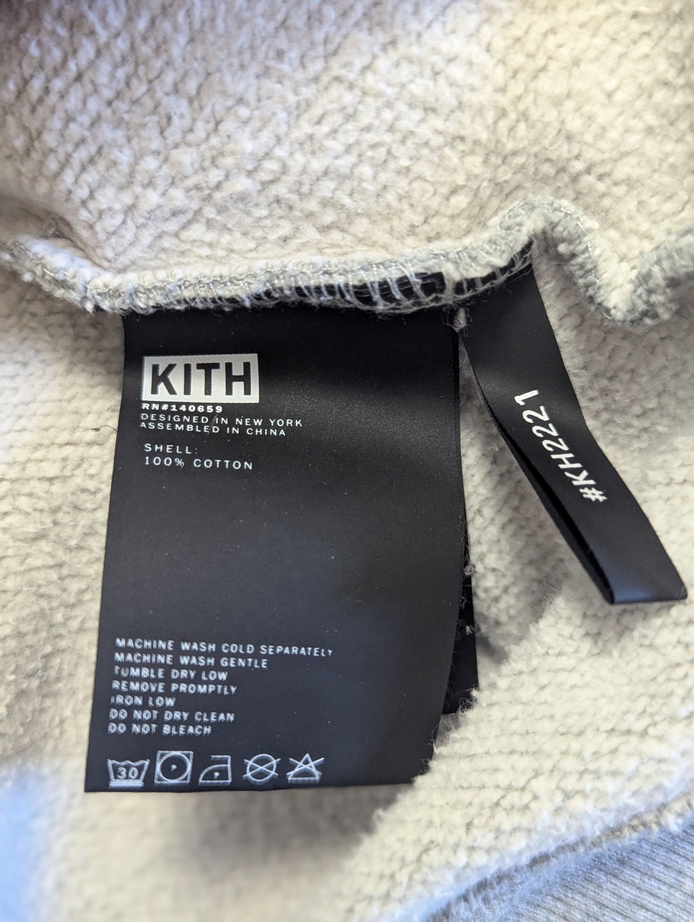 Kith Kith Williams ll Hoodie Heather Grey Great Condition Size US XS / EU 42 / 0 - 5 Thumbnail