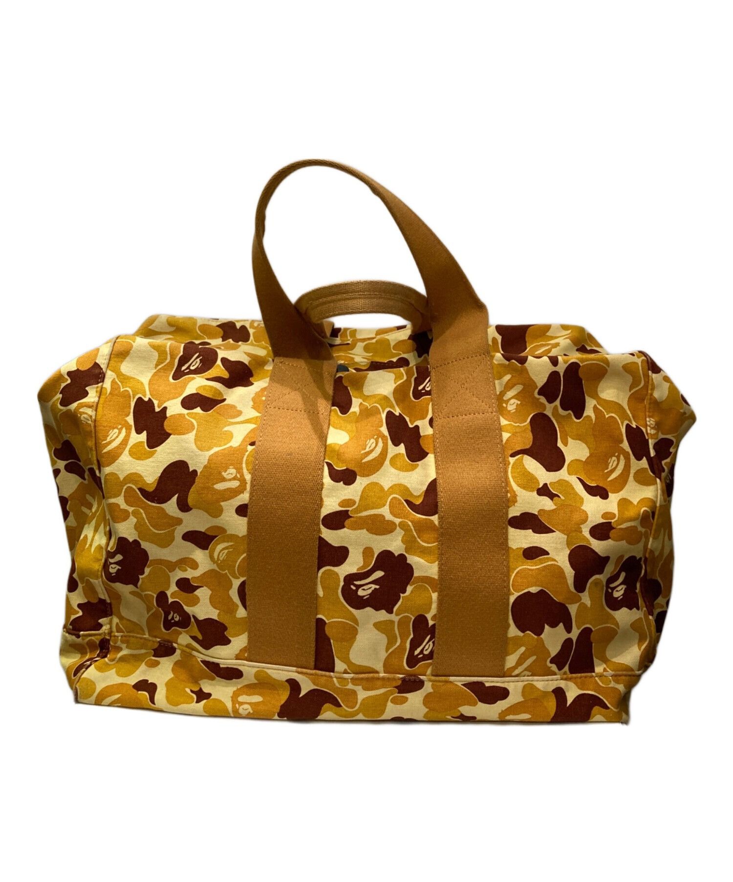 【A・BATHING APE】ABC CAMO BOSTON BAG A Bathing Ape Boston Big Duffle Bag 2020 Spring collection