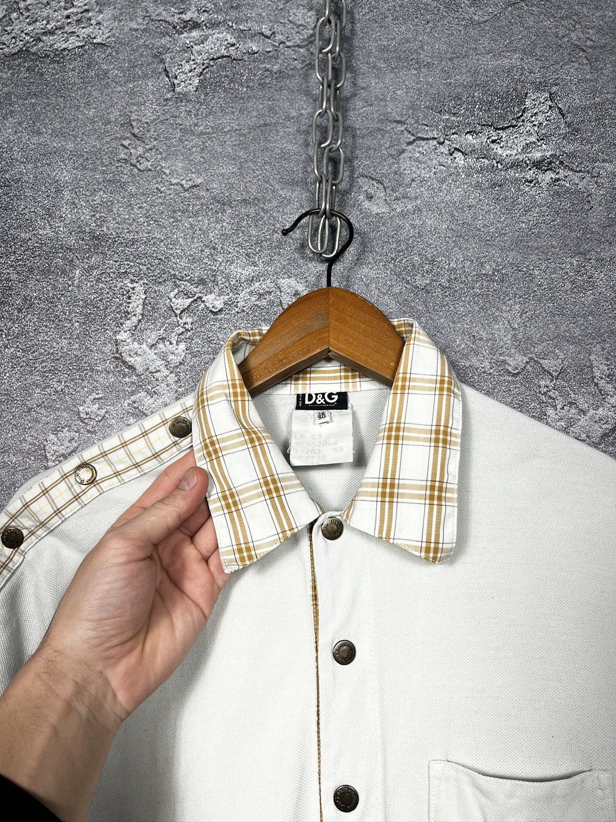 Dolce & Gabbana Vintage Dolce Gabbana Polo Shirt With Logo Size M Size US M / EU 48-50 / 2 - 13 Thumbnail