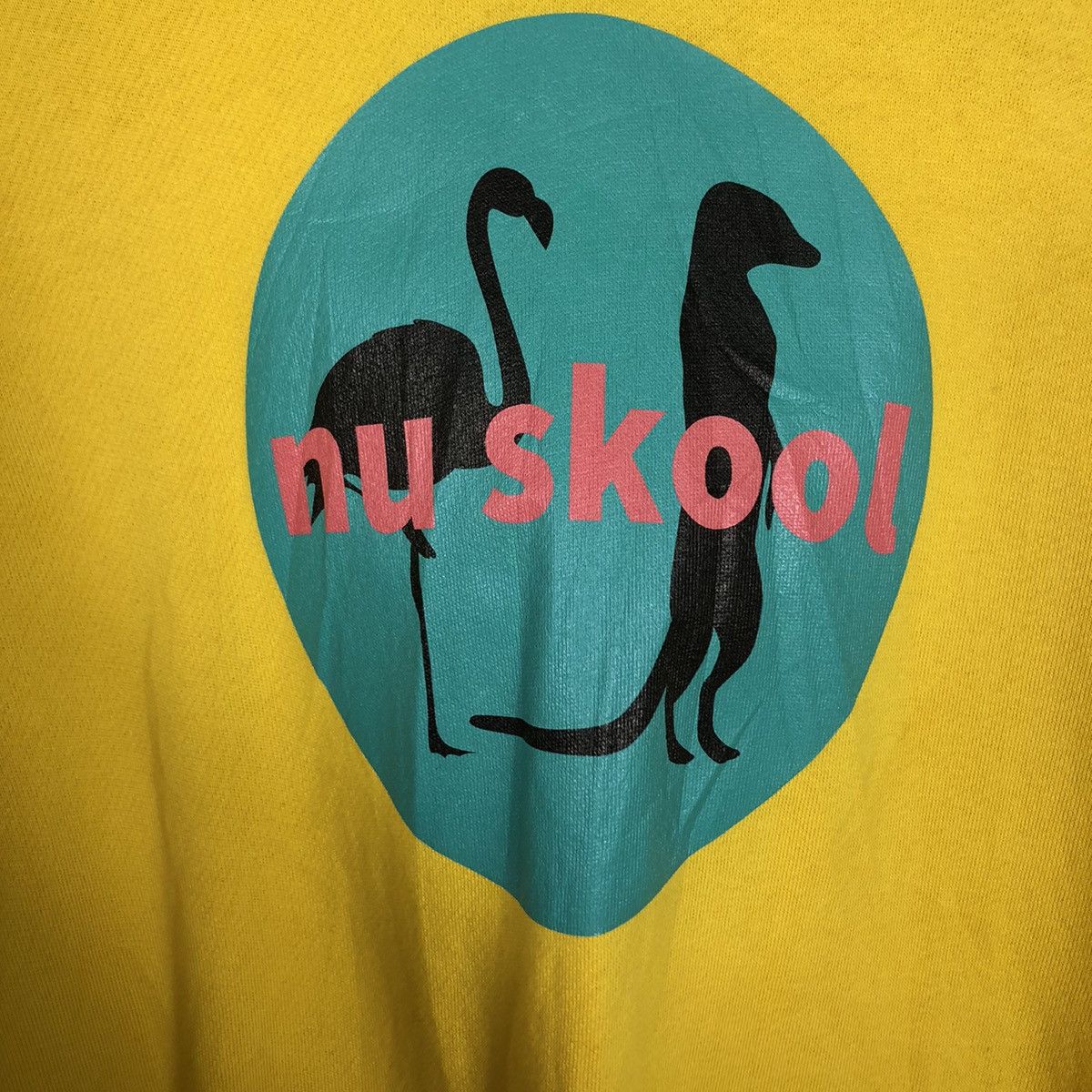 Japanese Brand 📌Distressed Design Rich Yellow Hoodie Sweatshirt Nu Skool Size US L / EU 52-54 / 3 - 16 Thumbnail