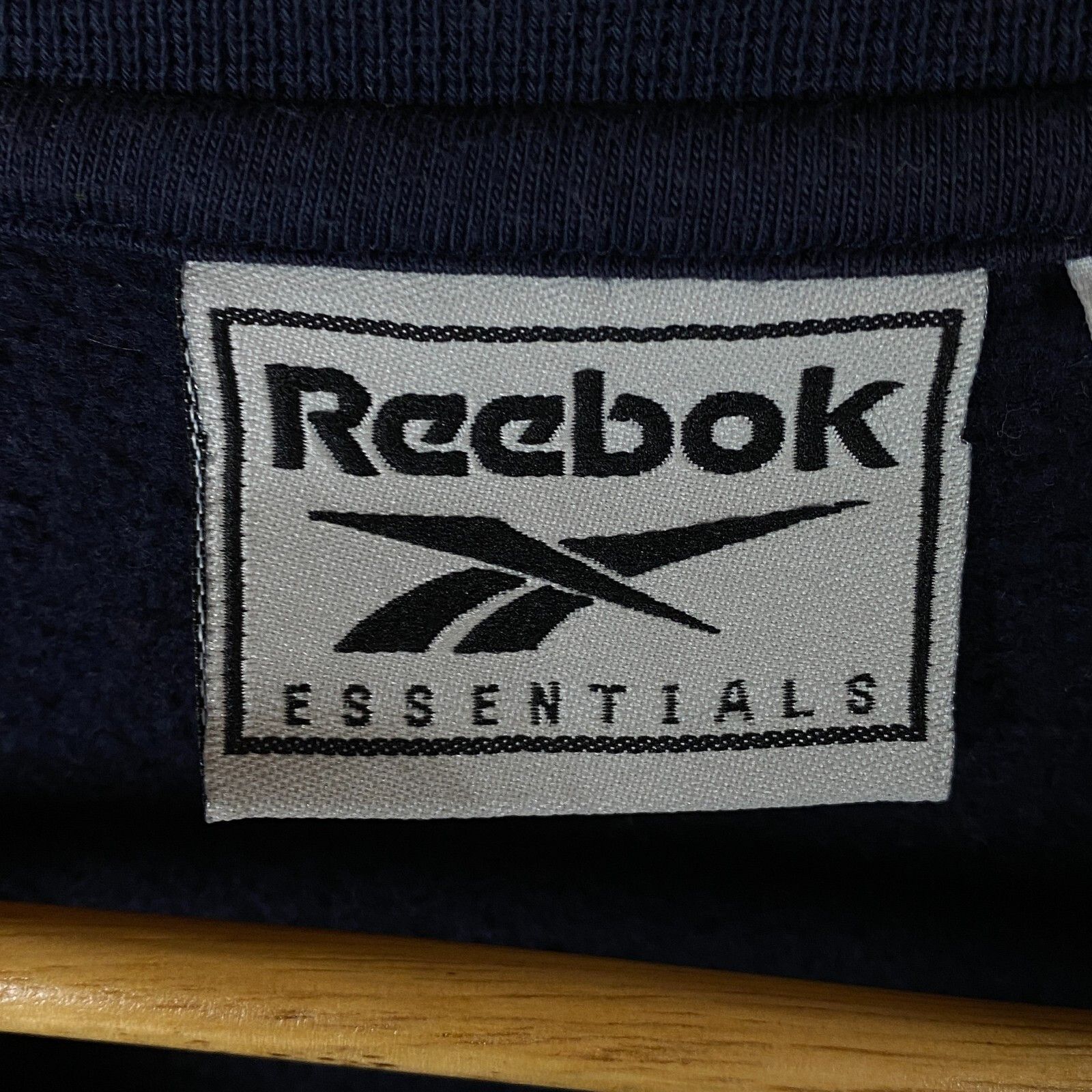 Reebok Reebok Big Logo Vintage Sweatshirt Men's Size XL Blue ` Size US XL / EU 56 / 4 - 4 Thumbnail