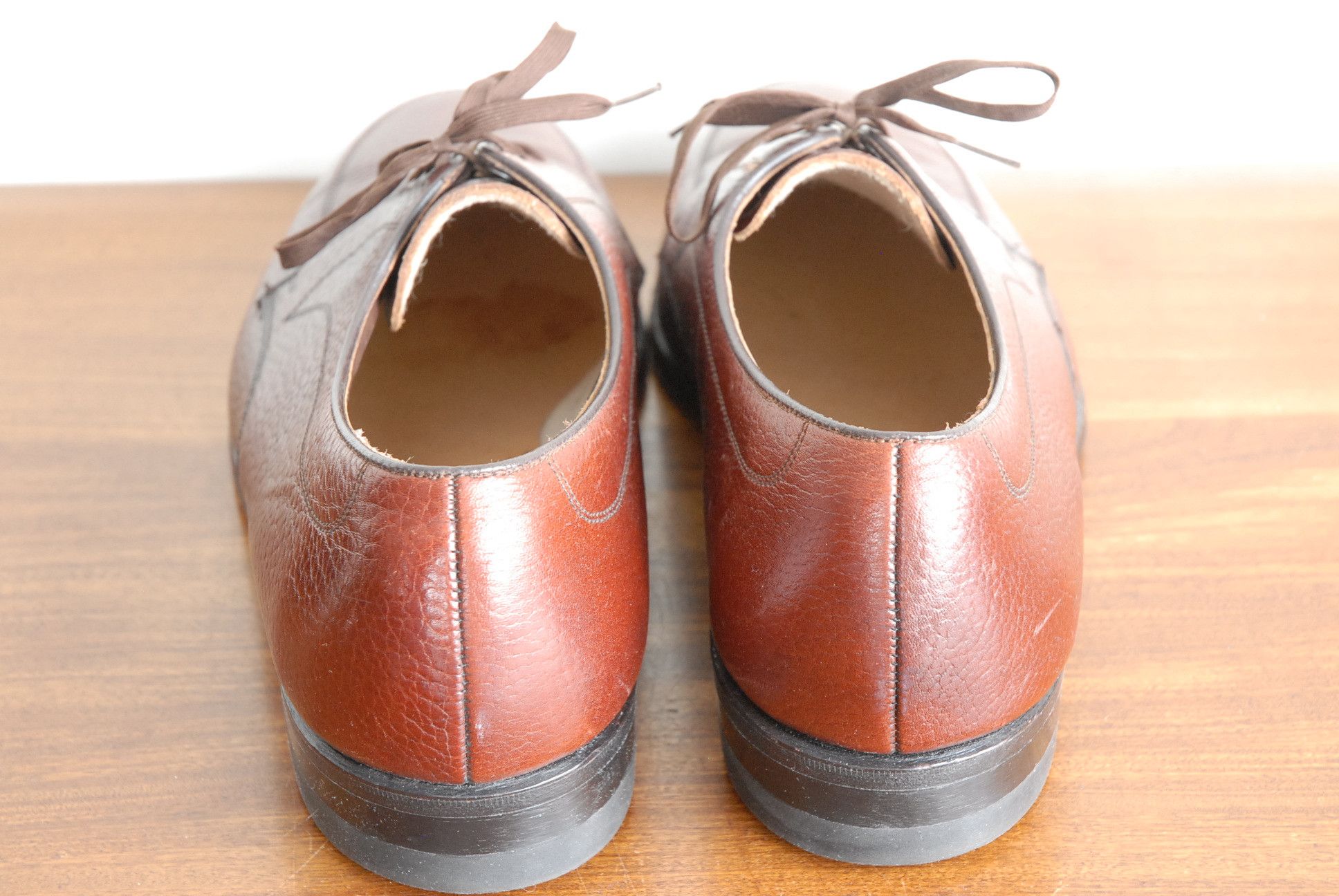 Florsheim Blue Window Pebble Grain Derby Size US 11 / EU 44 - 6 Thumbnail
