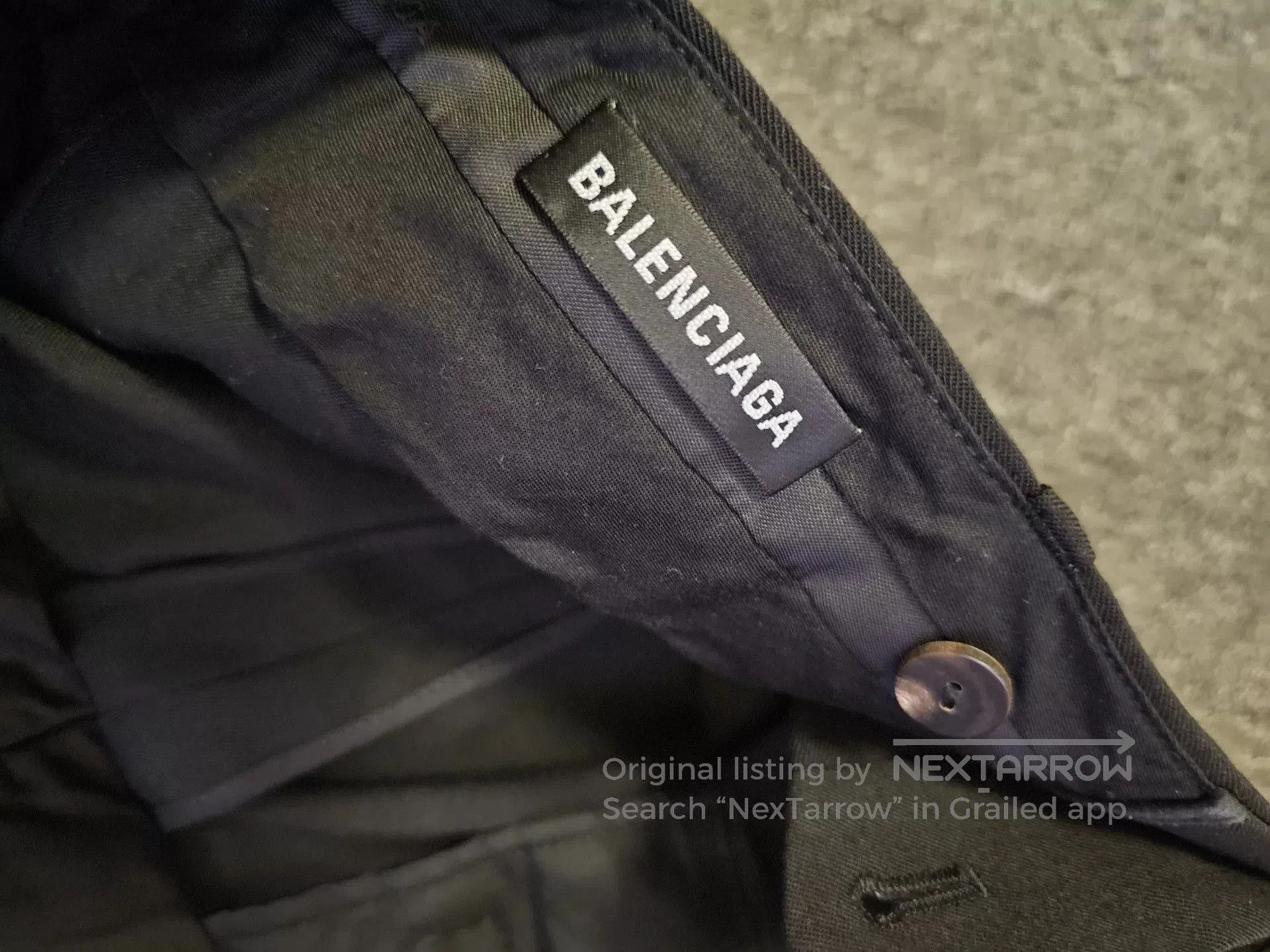Balenciaga balenciaga wool casual trousers size 46. Size US 30 / EU 46 - 5 Thumbnail