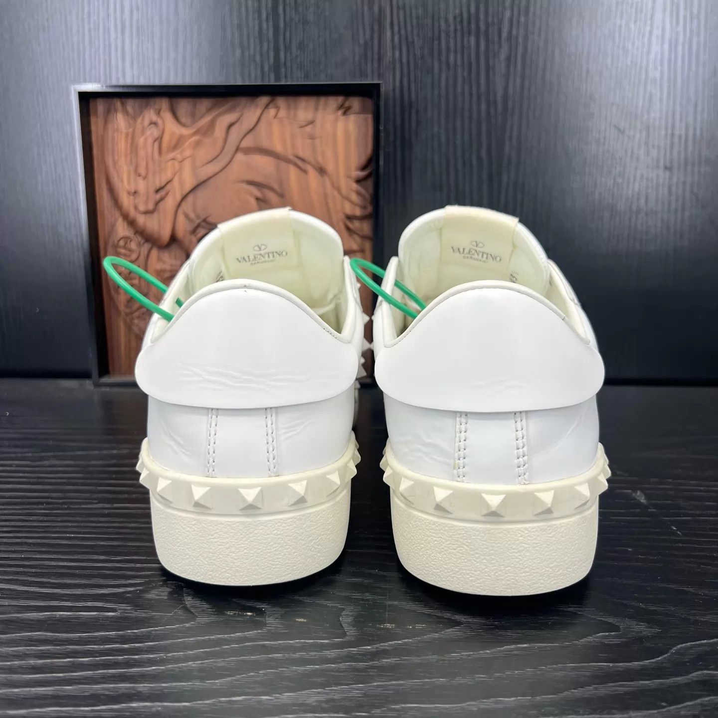 Valentino Valentino Open White Studded 43.5 Like New Size US 10 / EU 43 - 4 Thumbnail