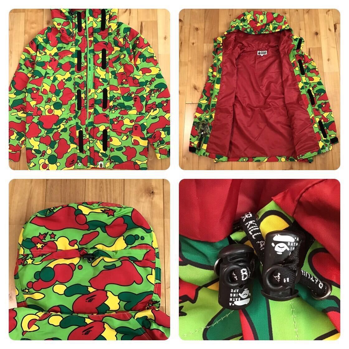 Bape BAPE Psyche camo hoodie snowboard jacket STA camo star APE Size US S / EU 44-46 / 1 - 4 Thumbnail