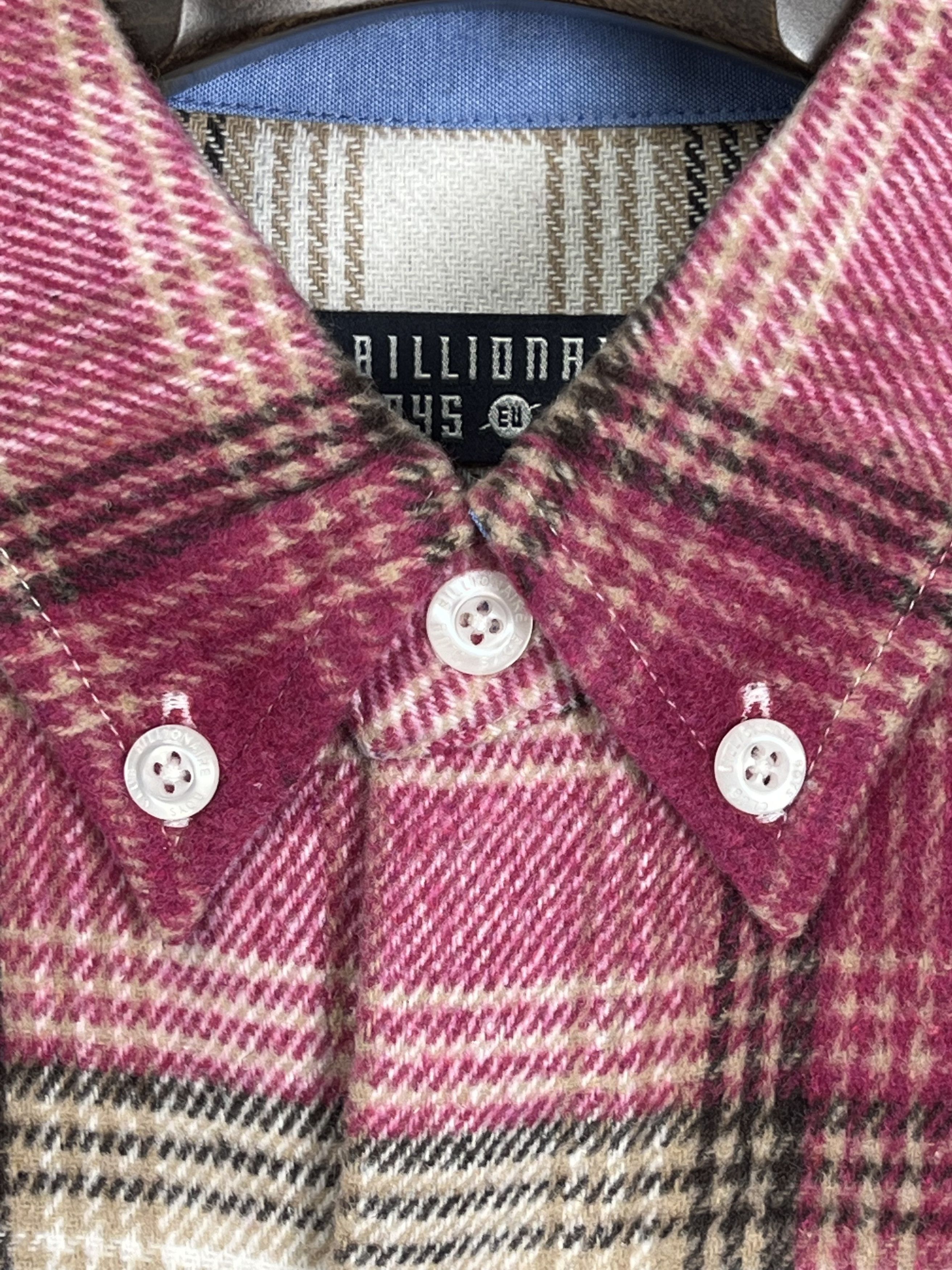 Billionaire Boys Club Brand New CHECK L/S SHIRT Astronaut Patch Size M Size US M / EU 48-50 / 2 - 6 Thumbnail