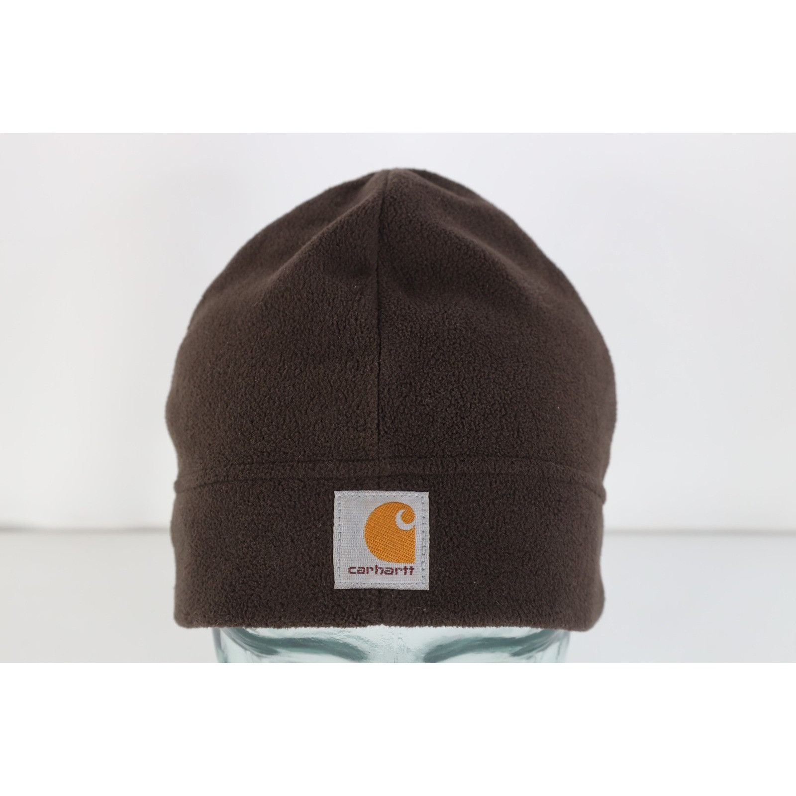 Vintage Vintage Y2K Carhartt Spell Out Winter Fleece Beanie Hat Cap Size ONE SIZE - 1 Thumbnail