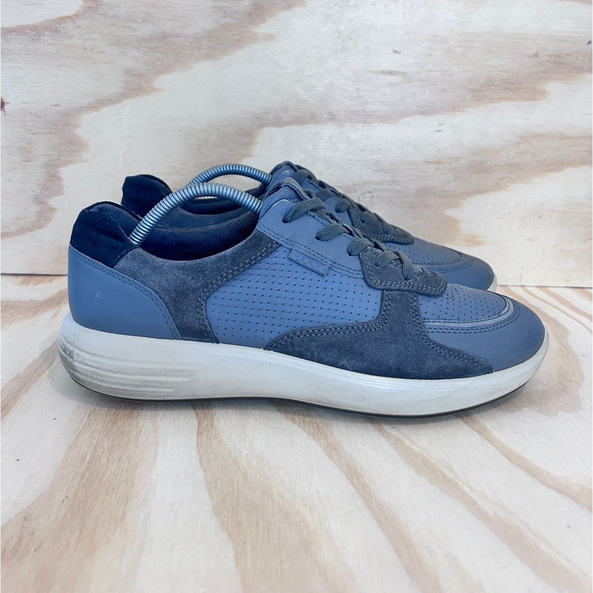 Ecco Ecco - Soft 7 Runner - Tennis Shoes - Blue - Men's - 10 Size US 10 / EU 43 - 1 Thumbnail