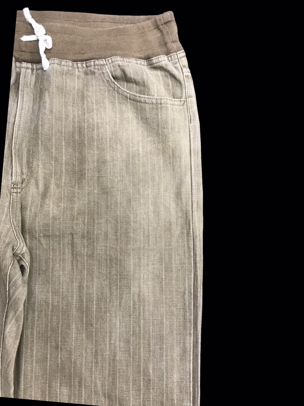 Japanese Brand 💥JAPAN FASHION💥SECGMENT Japan Express Stripe Denim F71 Size US 33 - 4 Thumbnail