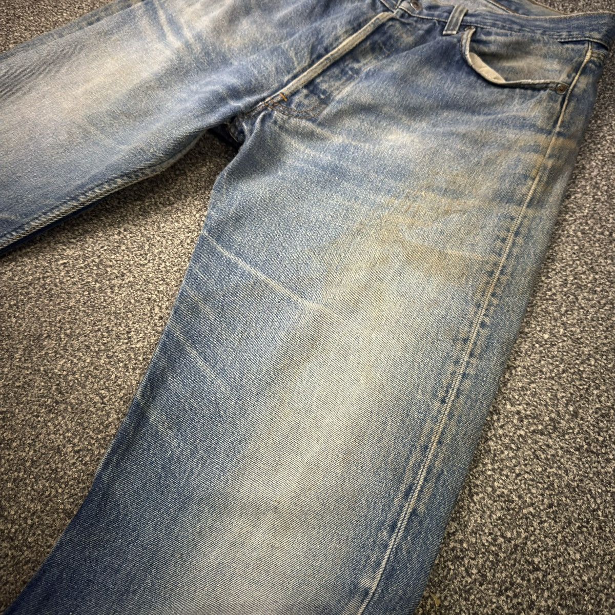 Levi's Vintage Clothing Vintage Distressed USA Levis 501 Classic Straight Denim W35 Size US 35 - 4 Thumbnail