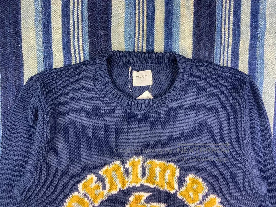 Vanquish denim by vanquish & fragment knit sweater. Size US S / EU 44-46 / 1 - 2 Thumbnail