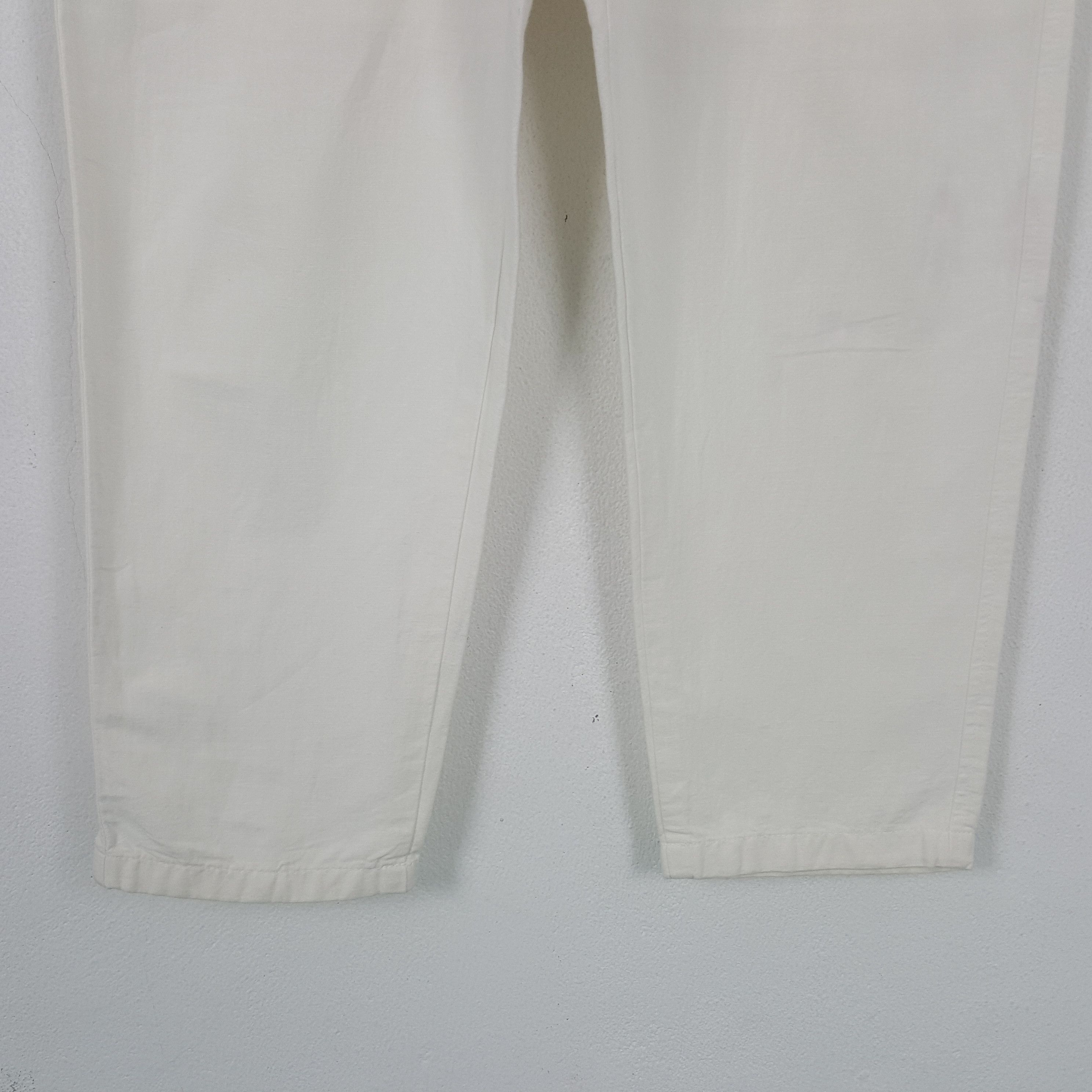 Issey Miyake Vintage Plantation by Issey Miyake Japanese White Pants Size US 30 / EU 46 - 3 Thumbnail