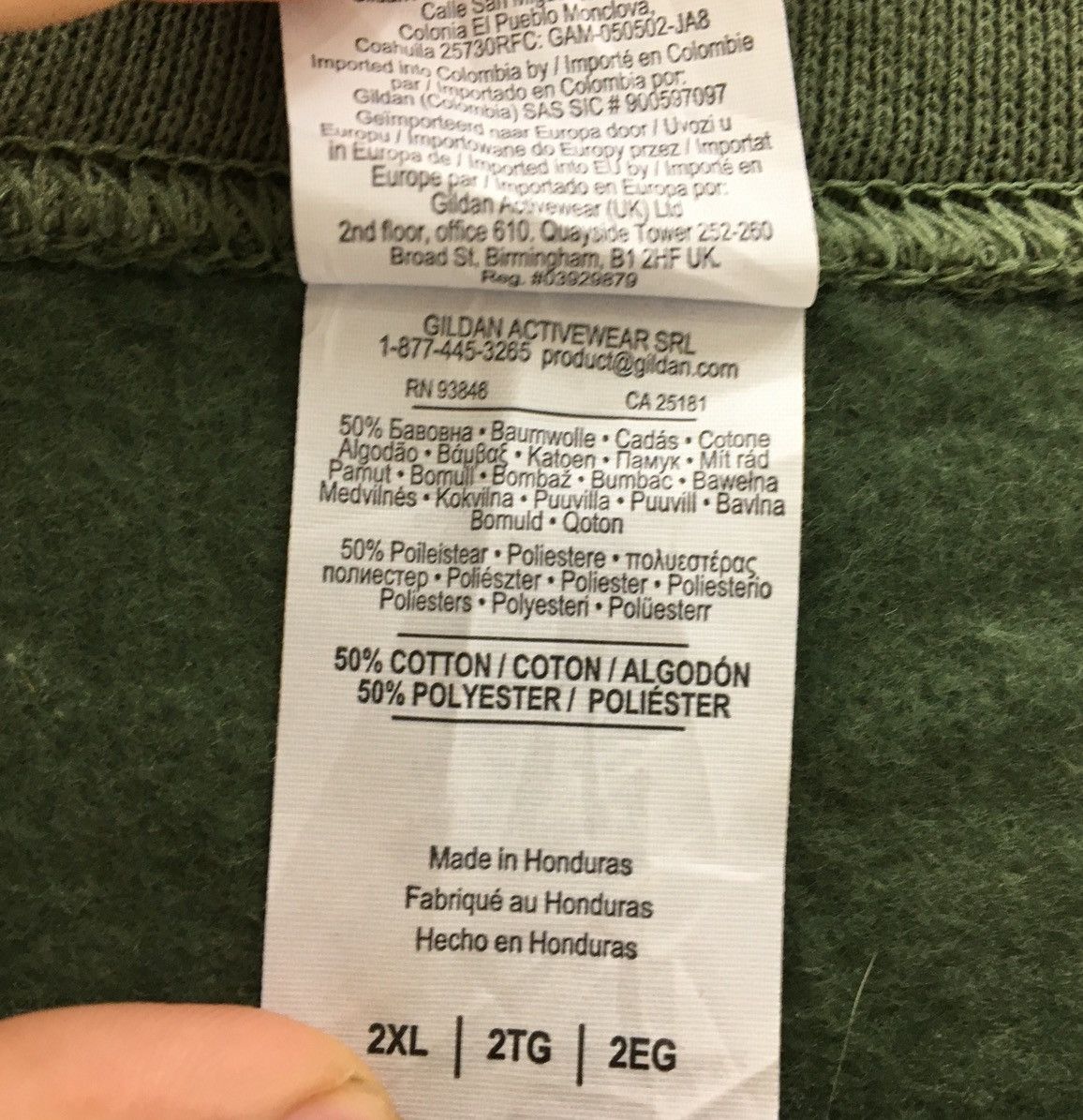 Gildan Gildan Us Army Crewneck Big Logo Size US XL / EU 56 / 4 - 9 Thumbnail