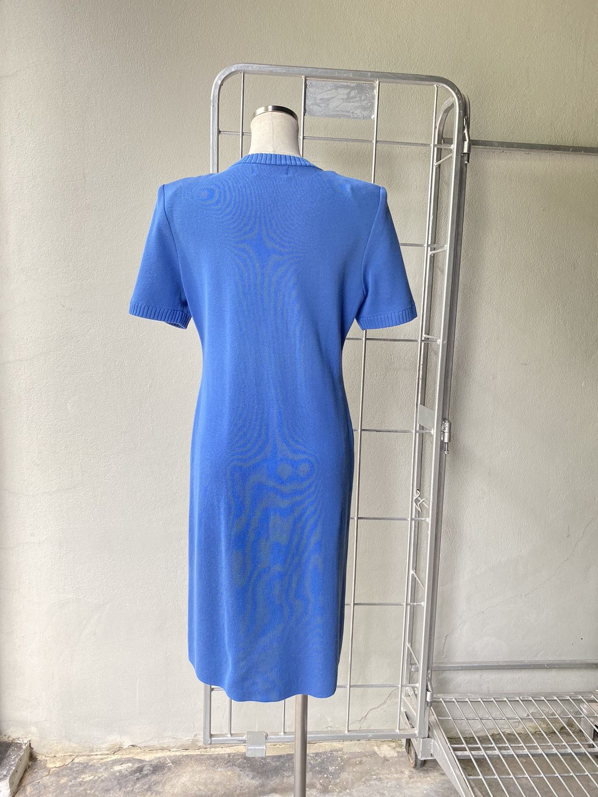 Yves Saint Laurent Yves Saint Laurent vintage knitted blue dress Size ONE SIZE - 20 Thumbnail
